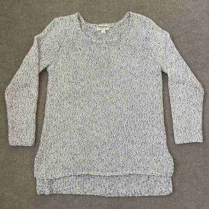 Women's Gray Crew Neck Sweater